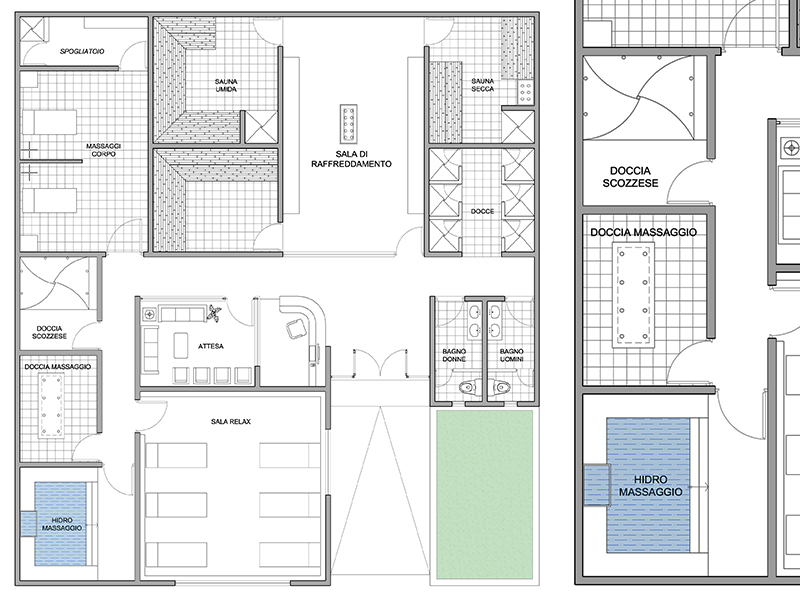 Centro benessere 13 anteprima dwg Archweb