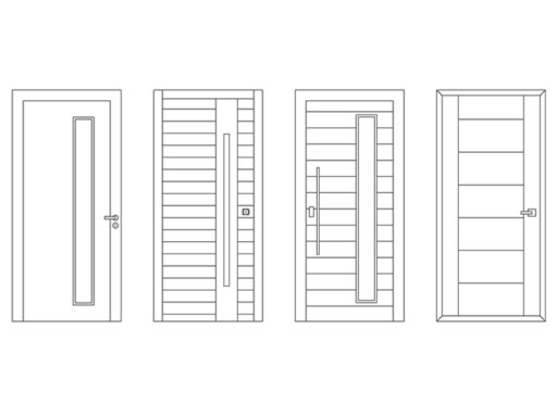 Portoni ingresso dwg anteprima Archweb