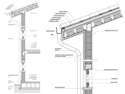 Sezione edificio 02 anteprima dwg Archweb