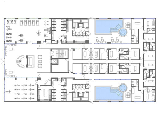 Wellness center 05 anteprima dwg Archweb