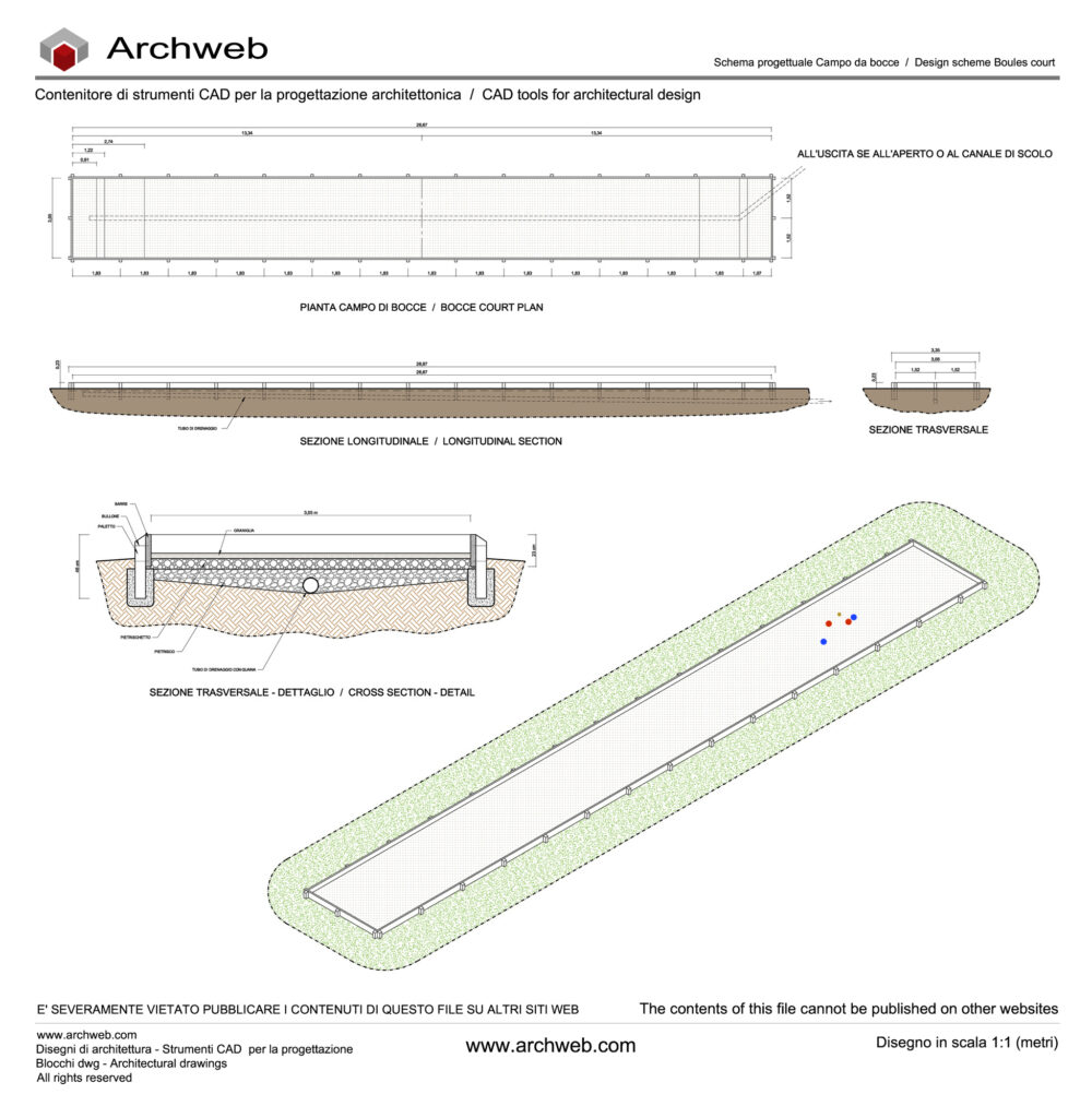 Campo bocce 01 dwg Archweb