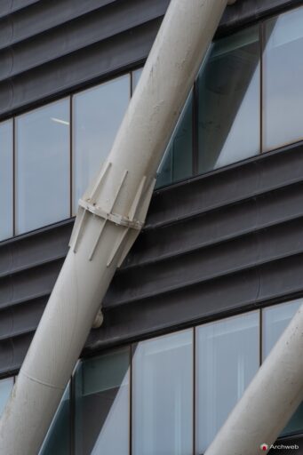 Edificio uffici Esso a Roma-Magliana di Julio Lafuente