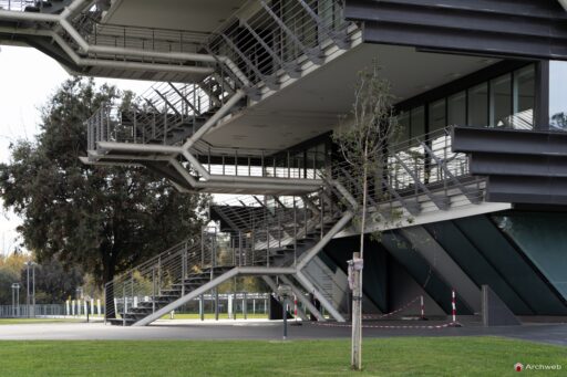 Edificio uffici Esso a Roma-Magliana di Julio Lafuente