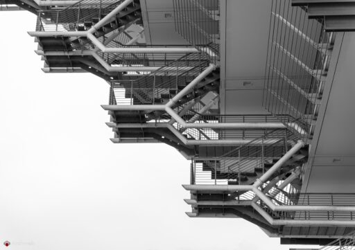 Edificio uffici Esso a Roma-Magliana di Julio Lafuente