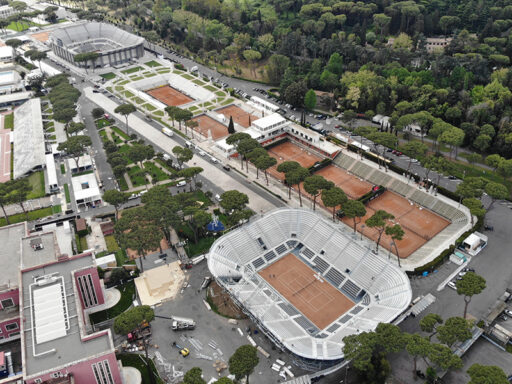 Foro Italico photographs of historical and contemporary facilities