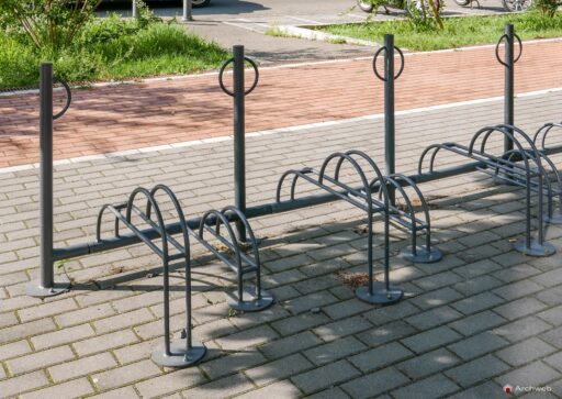 Rastrelliere per il parcheggio delle biciclette