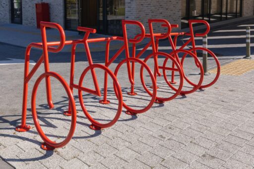 Rastrelliere per il parcheggio delle biciclette