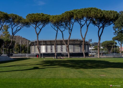 Stadio Centrale del Tennis al Foro Italico a Roma