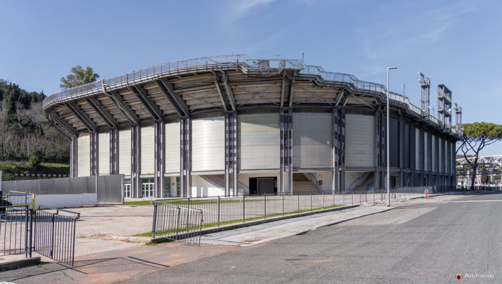 Stadio Centrale del Tennis al Foro Italico a Roma