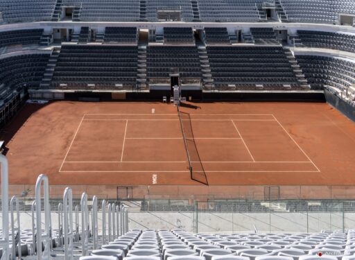 Stadio Centrale del Tennis al Foro Italico a Roma