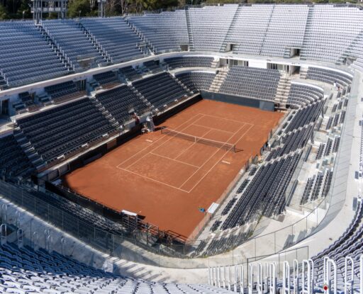 Stadio Centrale del Tennis al Foro Italico a Roma