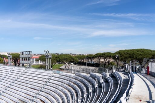 Stadio Centrale del Tennis al Foro Italico a Roma