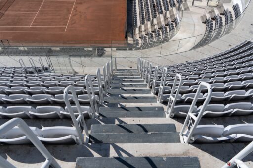 Stadio Centrale del Tennis al Foro Italico a Roma