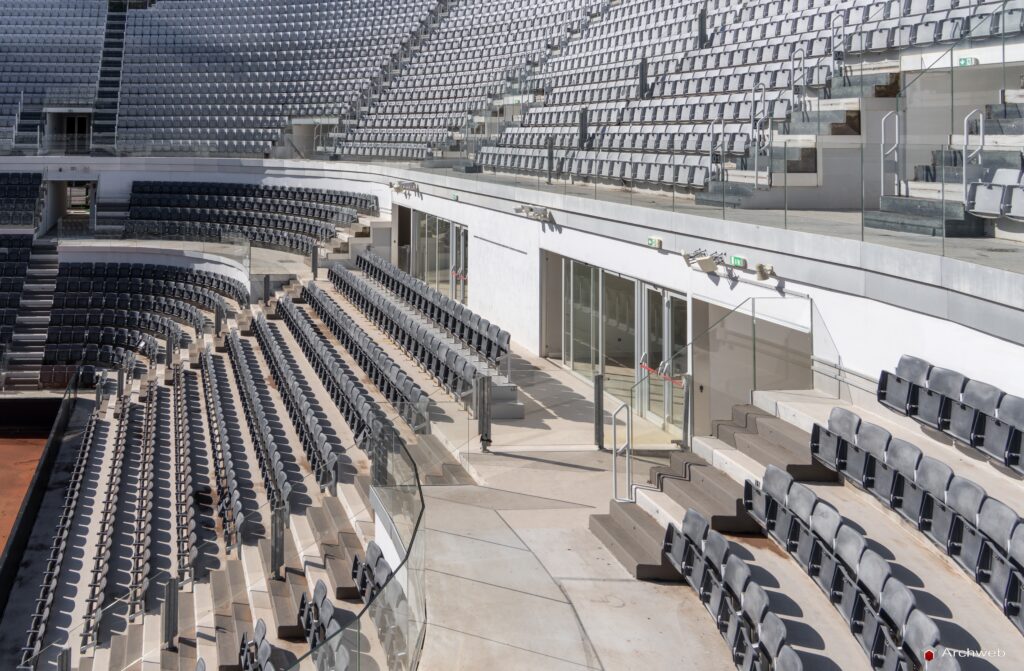 Stadio Centrale del Tennis al Foro Italico a Roma