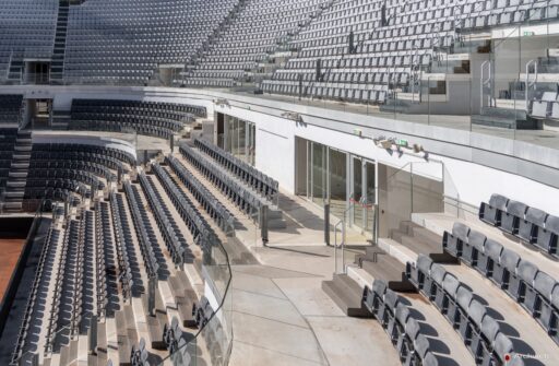 Stadio Centrale del Tennis al Foro Italico a Roma