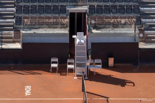 Stadio Centrale del Tennis al Foro Italico a Roma