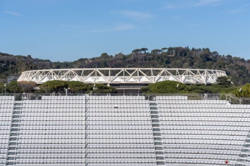 Stadio Centrale del Tennis al Foro Italico a Roma