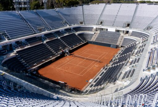 Stadio Centrale del Tennis al Foro Italico a Roma