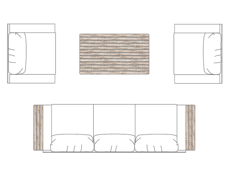 Salotto giardino 01 anteprima dwg Archweb