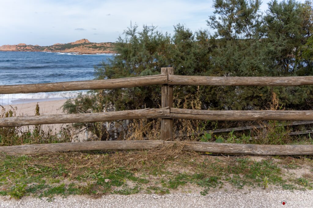 Staccionata in legno a Croce di Sant'Andrea
