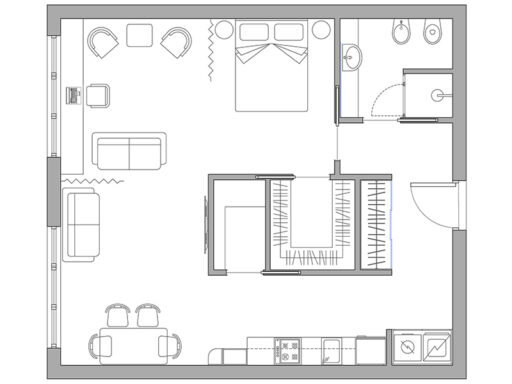Bilocale dwg 14 anteprima Archweb