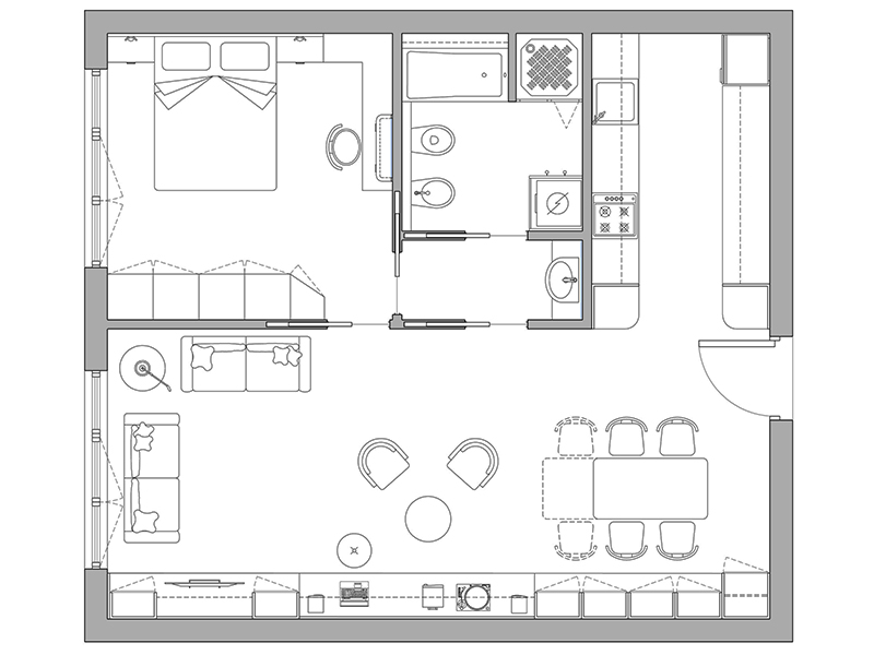 Bilocale dwg 15 Archweb