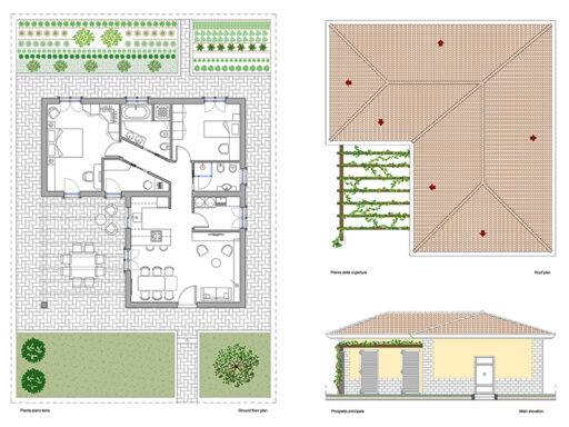 Casa campagna dwg 02 Archweb