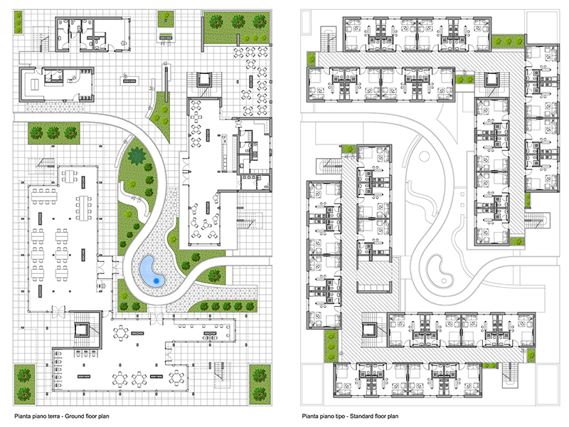 Residenze a ballatoio 09 anteprima dwg Archweb