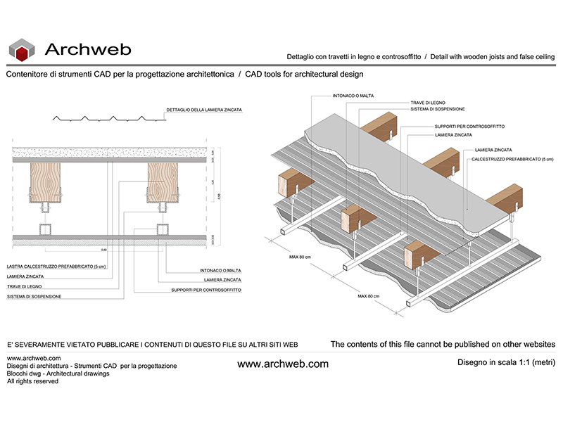 Struttura legno 01 anteprima dwg Archweb