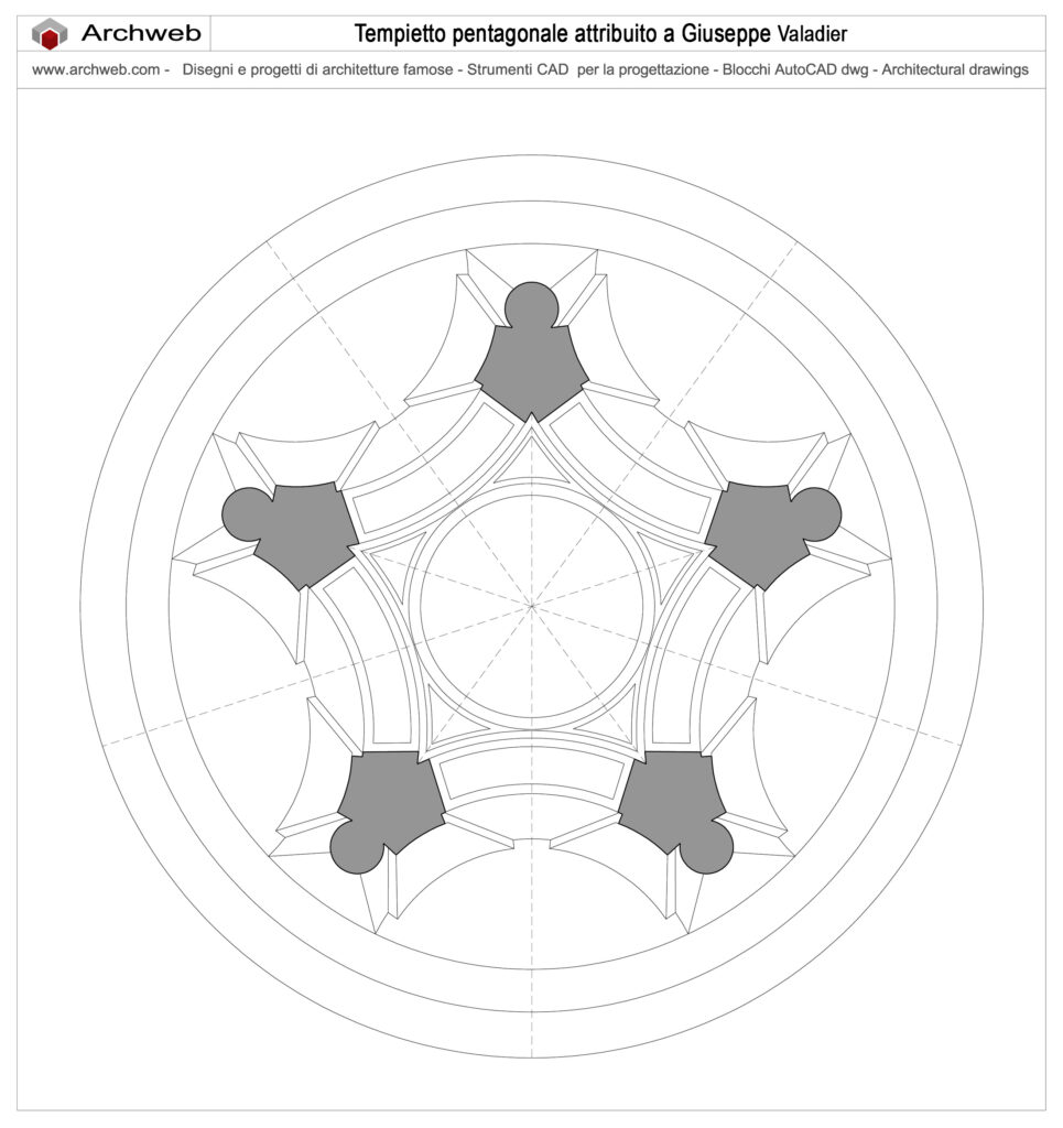 Tempietto Valadier dwg Archweb