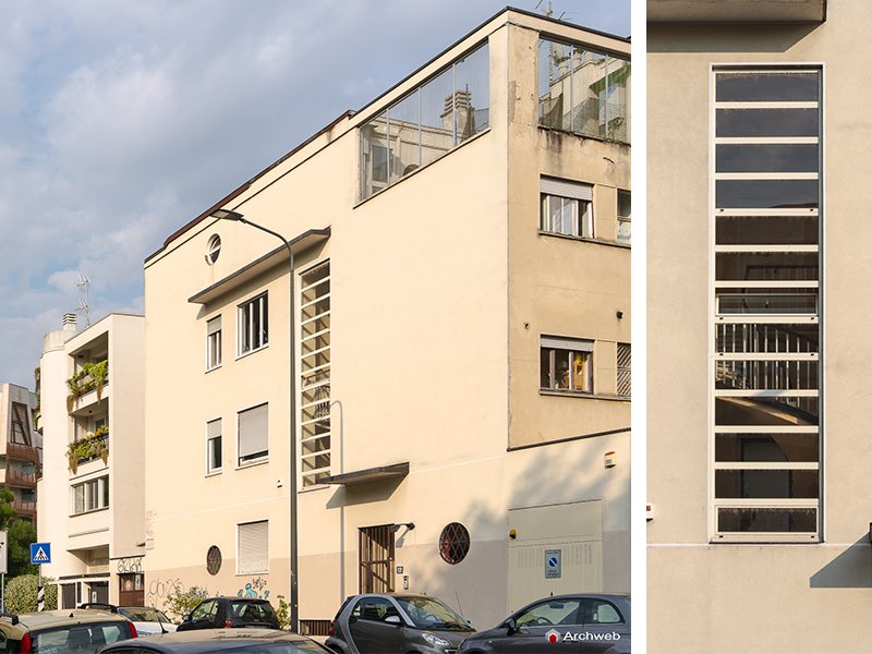 Gio Ponti, Casa Laporte in via Benedetto Brin a Milano.