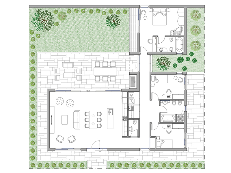 Casa unifamiliare 09 dwg Archweb