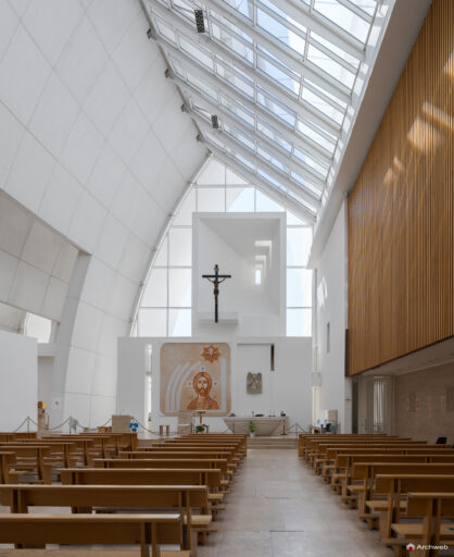 Chiesa di Dio Padre Misericordioso di Richard Meier