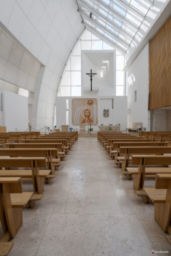 Chiesa di Dio Padre Misericordioso di Richard Meier