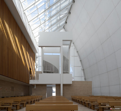 Chiesa di Dio Padre Misericordioso di Richard Meier