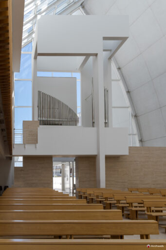 Chiesa di Dio Padre Misericordioso di Richard Meier