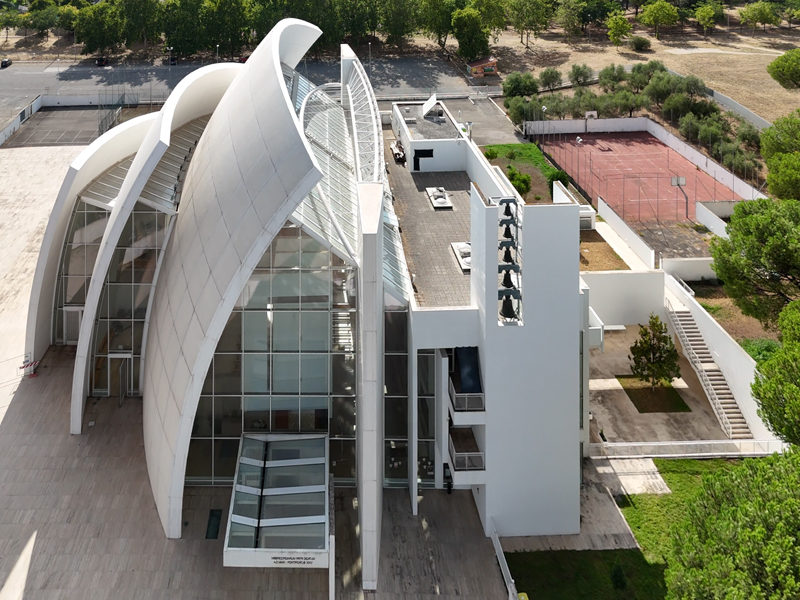 Chiesa Dio Padre Misericordioso di Richard Meier