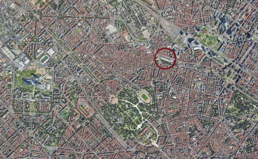 Feltrinelli Porta Volta - Microsoft house a Milano Aerial Maps