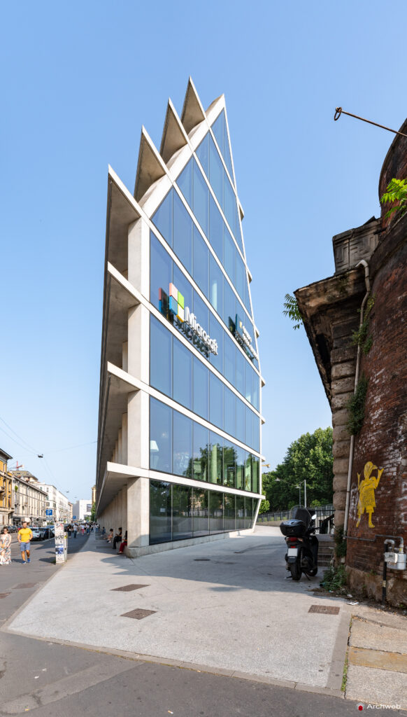 Feltrinelli Porta Volta - Microsoft house a Milano, progetto di Herzog & de Meuron
