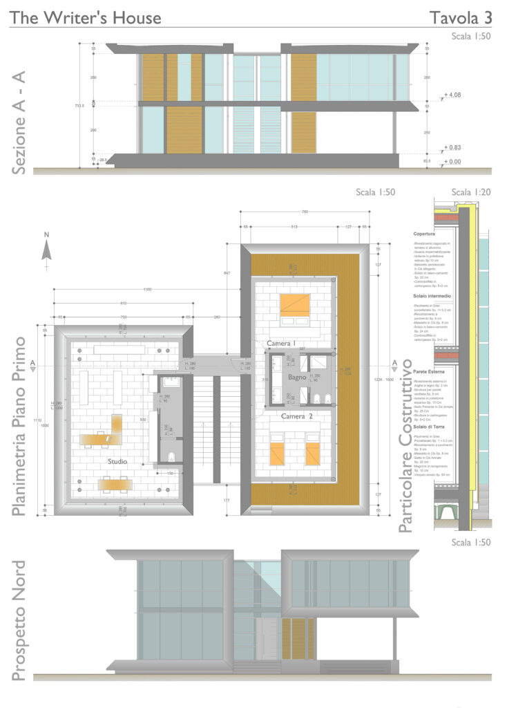 Progetto villetta Della Fazia 2D
