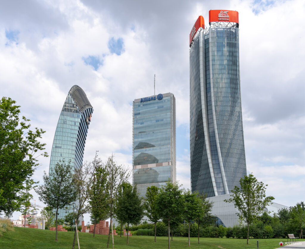 Torre Allianz CityLife a Milano di Arata Isozaki