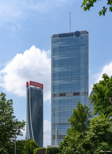 Torre Allianz CityLife a Milano di Arata Isozaki
