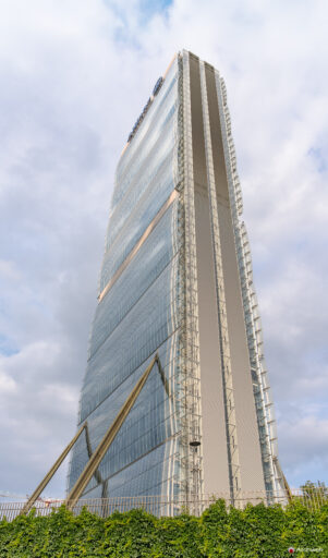 Torre Allianz CityLife a Milano di Arata Isozaki