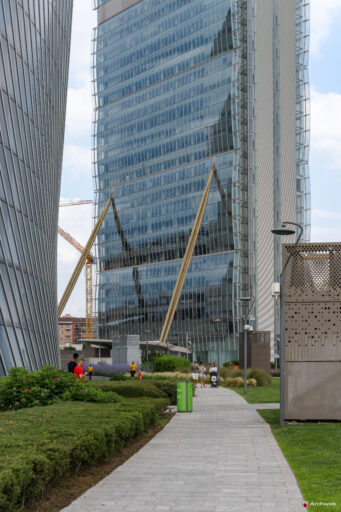 Torre Allianz CityLife a Milano di Arata Isozaki