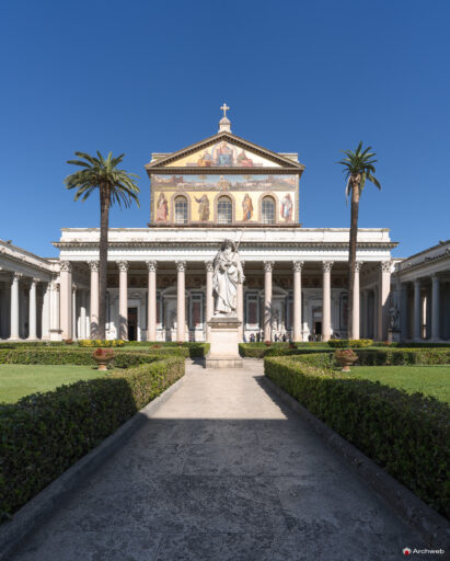 Basilica di San Paolo fuori le Mura, fotografie Archweb.com