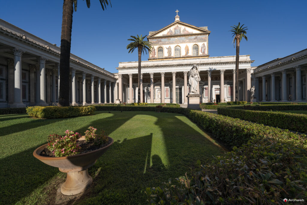 Basilica di San Paolo fuori le Mura, fotografie Archweb.com