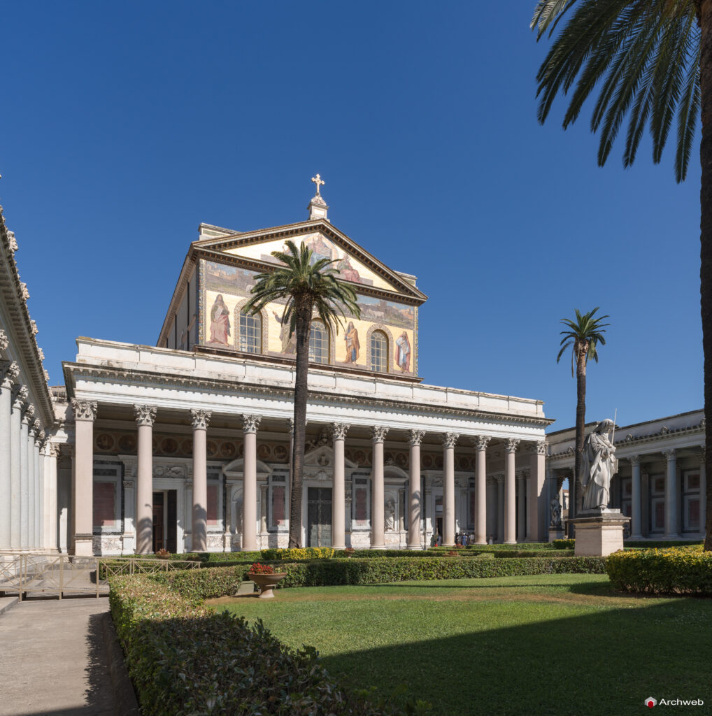 Basilica di San Paolo fuori le Mura, fotografie Archweb.com