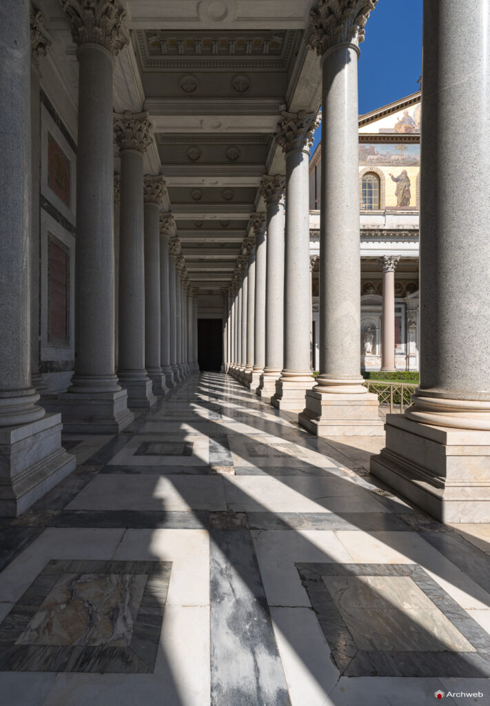 Basilica di San Paolo fuori le Mura, fotografie Archweb.com
