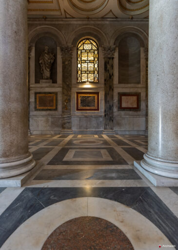 Basilica di San Paolo fuori le Mura, fotografie Archweb.com