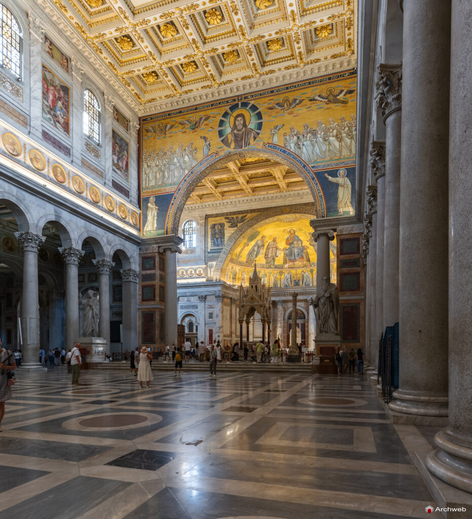 Basilica di San Paolo fuori le Mura, fotografie Archweb.com